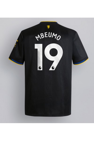Manchester United Bryan Mbeumo #19 Jalkapallovaatteet Kolmaspaita 2025-26 Lyhythihainen Manchester United Bryan Mbeumo #19 Jalkapallovaatteet Kolmaspaita 2025-26 Lyhythihainen